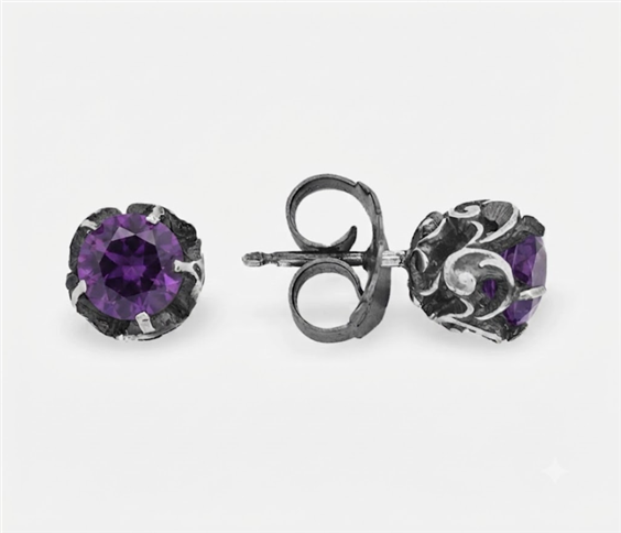 Orecchini Maria e Luisa Jewels Donna in Argento Ametista OA0116 AMETISTA - OA0116 AMETISTA